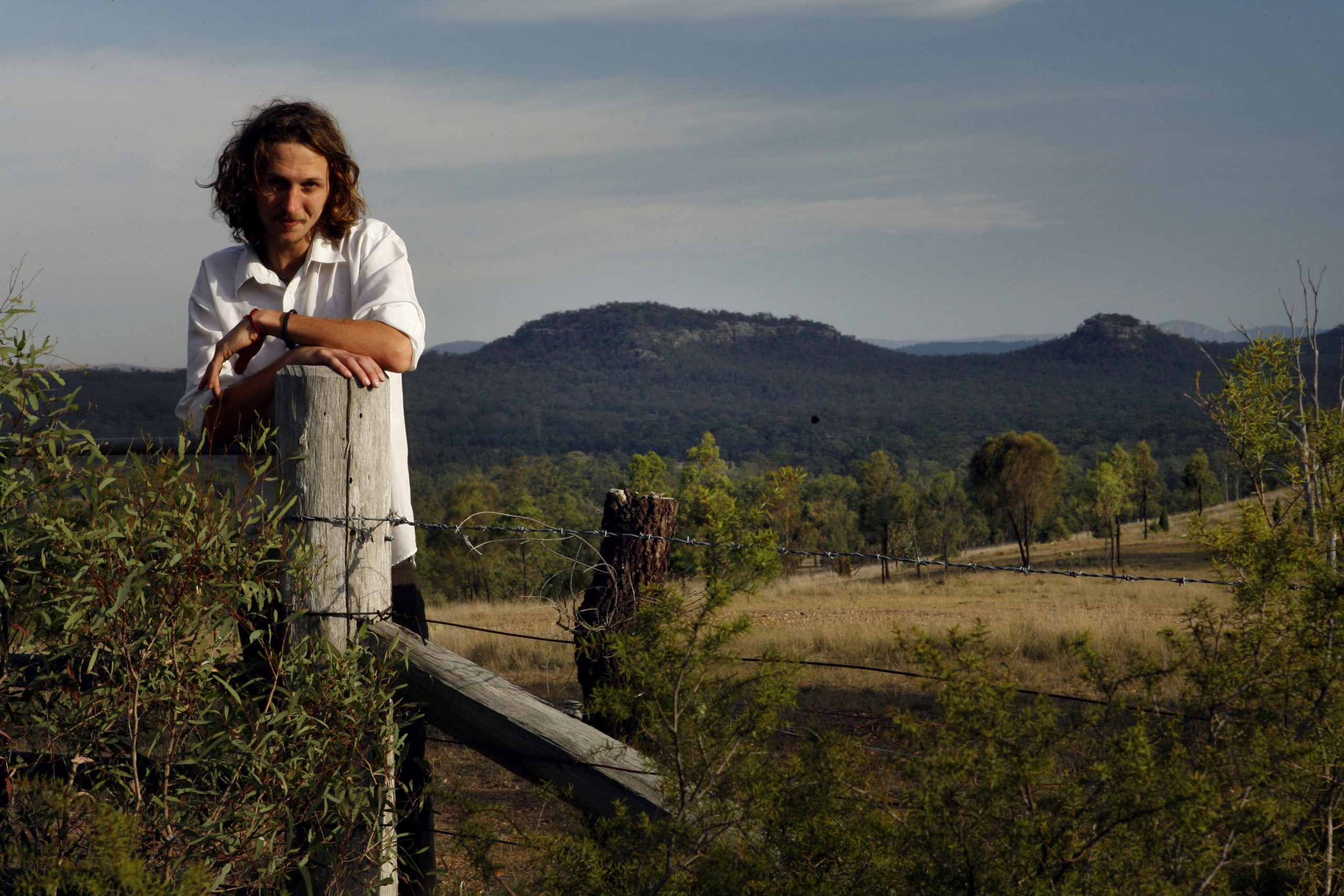 Photo of Peter Gray in the Hunter Valley